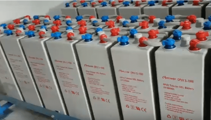  Tubular gel batteries OPzV 