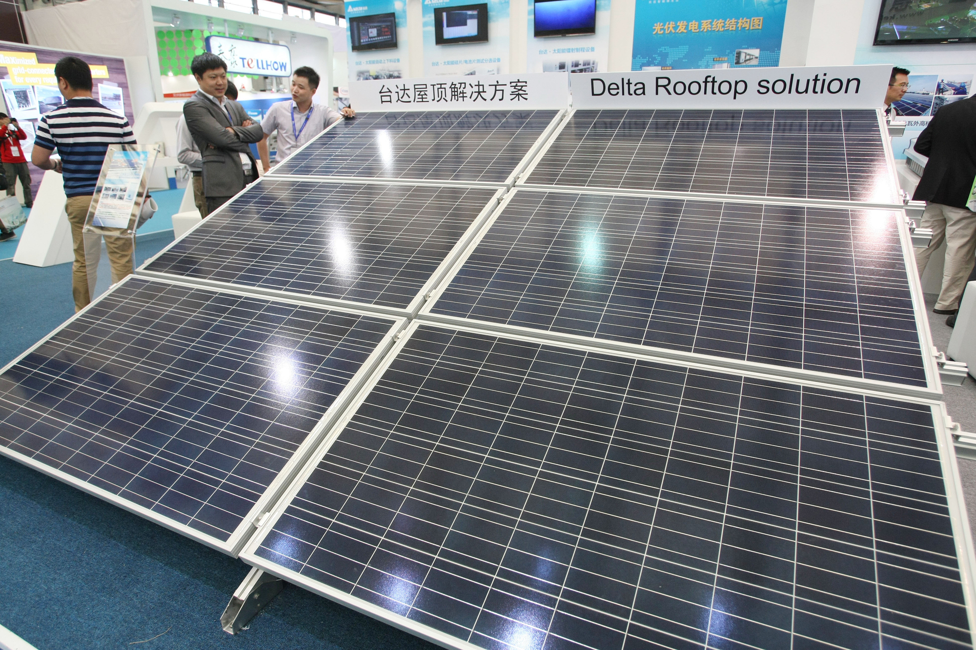 Chinese solar panels